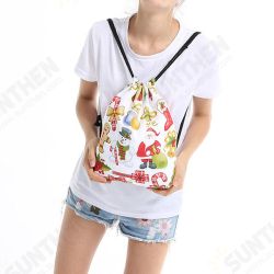Christmas Backpack Shoulder Bag Drawstring Bag For Women Bag Christmas Backpack Shoulder Bag Drawstring Bag For Women Bag