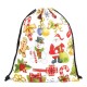 Christmas Backpack Shoulder Bag Drawstring Bag For Women Bag