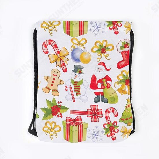 Christmas Backpack Shoulder Bag Drawstring Bag For Women Bag