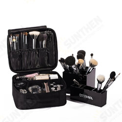 Double Deck Ladies' Waterproof Cosmetic Suitcas Wash Bag Double Deck Ladies' Waterproof Cosmetic Suitcas Wash Bag