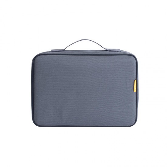 Double zipper Multi-Function Digital Products Travel Storage Bag Nylon Material Electronic Storage Wash Bag