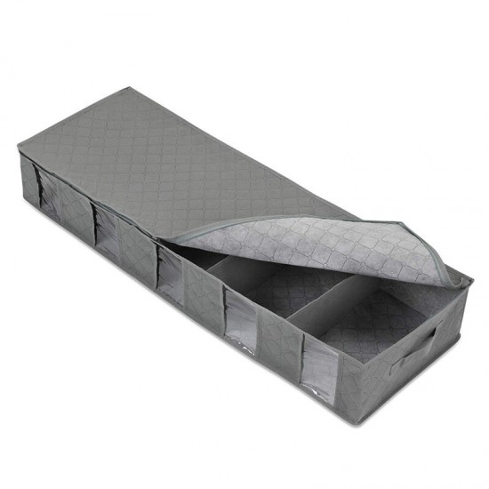 Five-Fold Folding Non-Woven Bed Storage Box Dustproof and Moisture-Proof Clothing Quilt Storage Bag