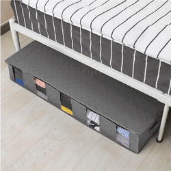 Five-Fold Folding Non-Woven Bed Storage Box Dustproof and Moisture-Proof Clothing Quilt Storage Bag Five-Fold Folding Non-Woven Bed Storage Box Dustproof and Moisture-Proof Clothing Quilt Storage Bag