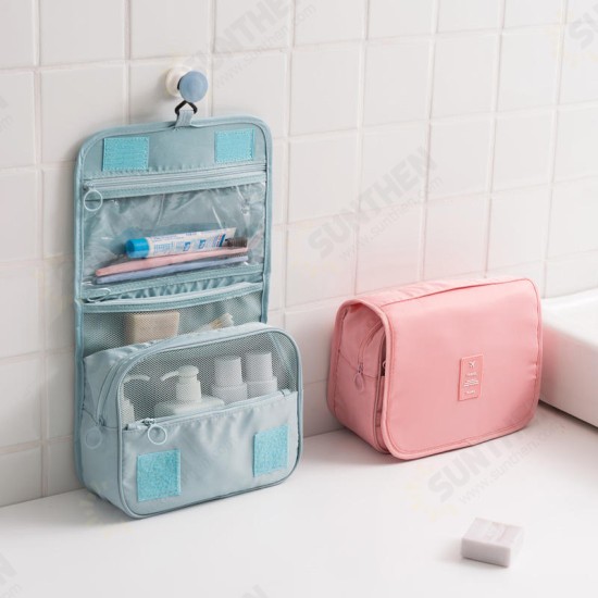 Hanging Toiletry Bag Travel Organizer Wash Make Up Cosmetic Bag Case for Women Men Toiletry Kit Cosm