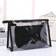 BX-112 Waterproof PVC Cosmetic Bags Two-piece Suit Net Travel Makeup Transparent Bag