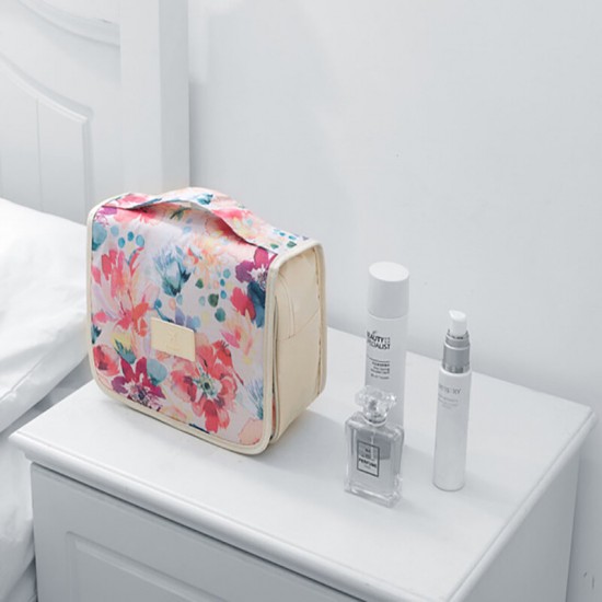 BX-996 Waterproof Vintage Bathroom Travel Storage Makeup Bag Organizer Cube Pouch Wash Bag