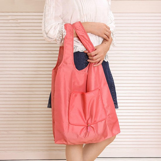 HN-B45 Foldable Shopping Storage Bag Waterproof Portable Travel Grocery Bag