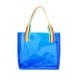 HN-B65 Colorful Waterproof PVC Travel Storage Bag Clear Large Beach Outdoor Tote Bag