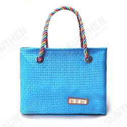 HN-B68 Woven Travel Storage Bag Durable Waterproof Beach Tote Sturdy Stripe Bag HN-B68 Woven Travel Storage Bag Durable Waterproof Beach Tote Sturdy Stripe Bag
