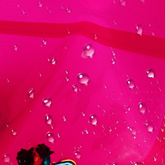 HN-B69 Waterproof Colorful Beach Storage Bag Durable TPU Toiletry Cosmetics Tote
