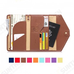 HN-PB2 9 Colors Fashion Leather Travel Passport Holder Credit Card Tickets Organizer HN-PB2 9 Colors Fashion Leather Travel Passport Holder Credit Card Tickets Organizer