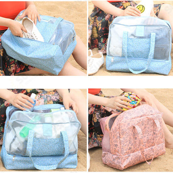 HN-TB06 Dry Wet Depart Bag Travel Waterproof Swimming Bag Beach Organizer Tote Storage Bag