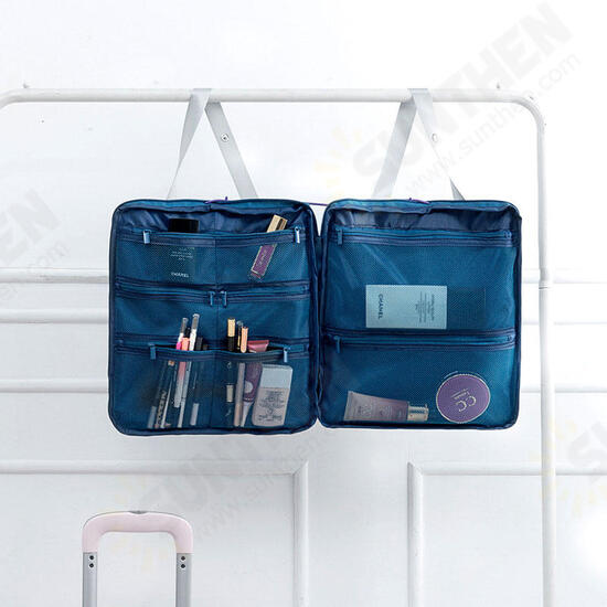 HN-TB41 Portable Travel Cosmetics Storage Bag Waterproof Toiletry Passporrt Organizer