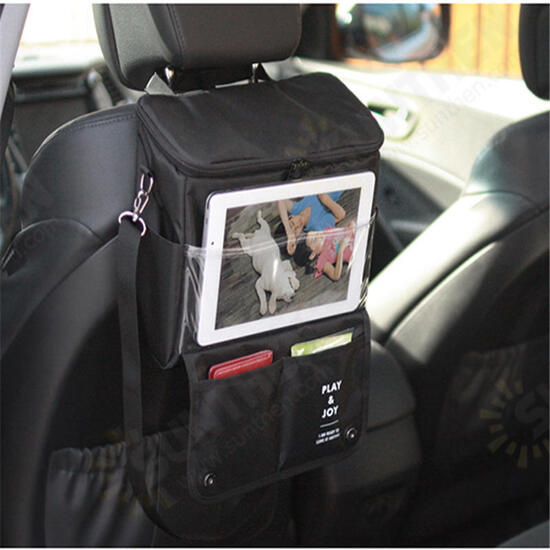 HN-X1 Multifunctional Car Seat Storage Bag Food Drink Heat Preservation Pinic Bag Outdooors Bag