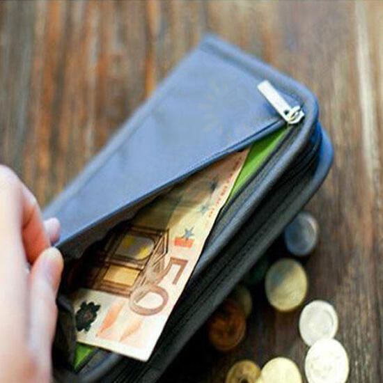 HN-X958 Travel Passport Storage Bag ID Card Tickets Cell Phone Money Folding Holder Organizer