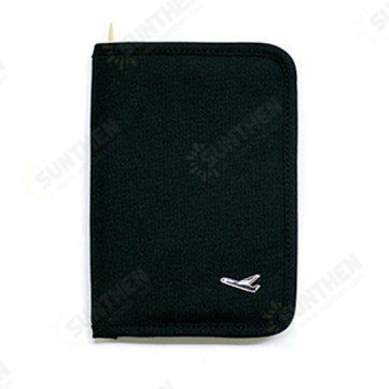 HN-X958 Travel Passport Storage Bag ID Card Tickets Cell Phone Money Folding Holder Organizer