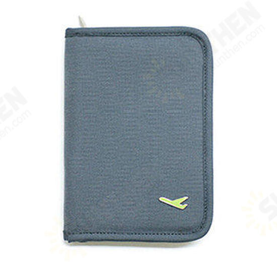 HN-X958 Travel Passport Storage Bag ID Card Tickets Cell Phone Money Folding Holder Organizer