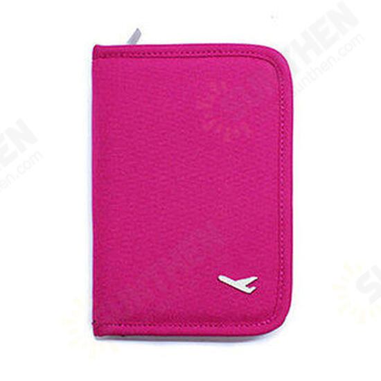 HN-X958 Travel Passport Storage Bag ID Card Tickets Cell Phone Money Folding Holder Organizer