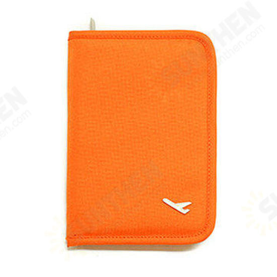 HN-X958 Travel Passport Storage Bag ID Card Tickets Cell Phone Money Folding Holder Organizer