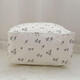 Signature Cotton Storage Bag Portable Folding Organizer Quilt Bag Pouch Washable Container