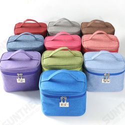 KC-MB02 Portable Travel Storage Bag Durable Canvas Cosmetic Makeup Bag Travel Organizer KC-MB02 Portable Travel Storage Bag Durable Canvas Cosmetic Makeup Bag Travel Organizer