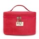 KC-MB02 Portable Travel Storage Bag Durable Canvas Cosmetic Makeup Bag Travel Organizer