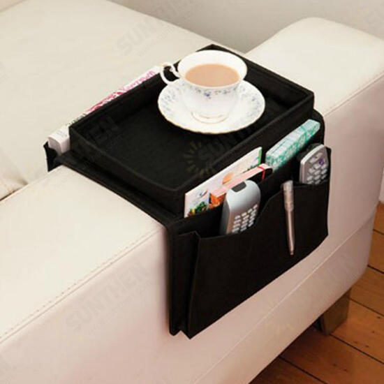 Large Multi-pocket Sofa Storage Bag Folding Bedside Hanging Storage Containers Desktop Organizer