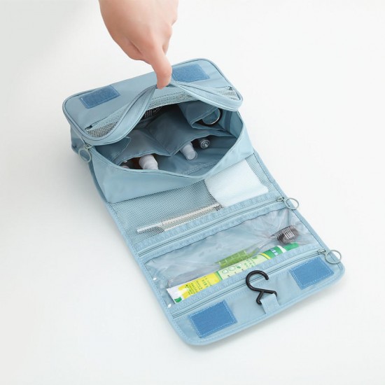 Multi-functional Travel Wash Bag Waterproof Cosmetic Hanging Bag