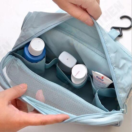 Multi-functional Travel Wash Bag Waterproof Cosmetic Hanging Bag