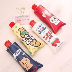 New Korean Cartoon Toothpaste Shape Pencil Case With Sharpener Stationery Storage Organizer Bag New Korean Cartoon Toothpaste Shape Pencil Case With Sharpener Stationery Storage Organizer Bag