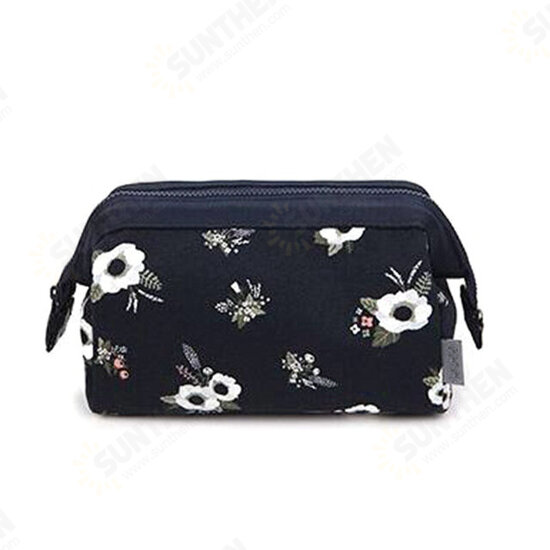 New Women Portable Cute Multifunction Beauty Flamingo Cosmetic Bag