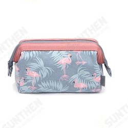 New Women Portable Cute Multifunction Beauty Flamingo Cosmetic Bag New Women Portable Cute Multifunction Beauty Flamingo Cosmetic Bag