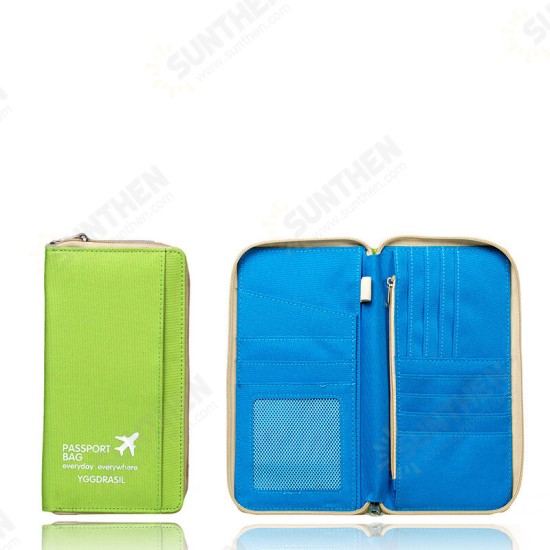 Oxford Travel Wallet Passport Holder Waterproof Cover Passport Bag