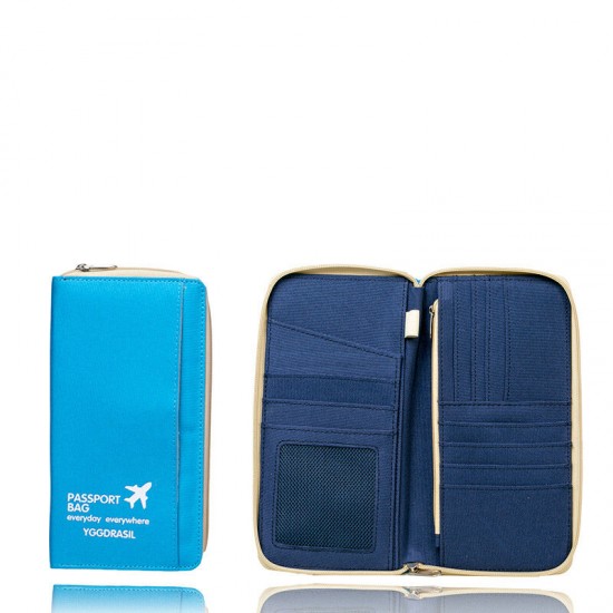 Oxford Travel Wallet Passport Holder Waterproof Cover Passport Bag