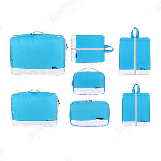 Polyester Home 7-piece Duffel Bag Travel Digital Storage Bag