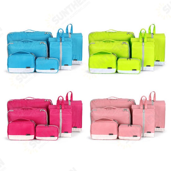 Polyester Home 7-piece Duffel Bag Travel Digital Storage Bag