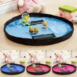 Portable Kids Large Capacity Toys Storage Bag Children Play Mat Organizer Pouch Portable Kids Large Capacity Toys Storage Bag Children Play Mat Organizer Pouch