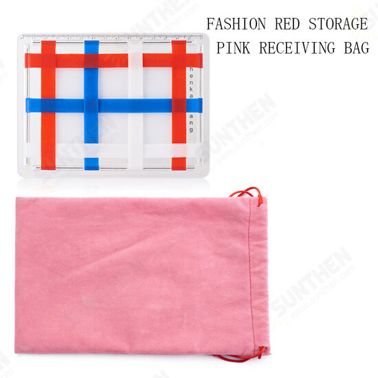 Portable Transparent Storage Board Cosmetic Bag Gift Creative With Makeup Mirror Storage Bag