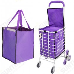 Shopping Cart Fabric Bag Portable Folding Oxford Trolley Rolling Bag Luggage Shopping Cart Fabric Bag Portable Folding Oxford Trolley Rolling Bag Luggage
