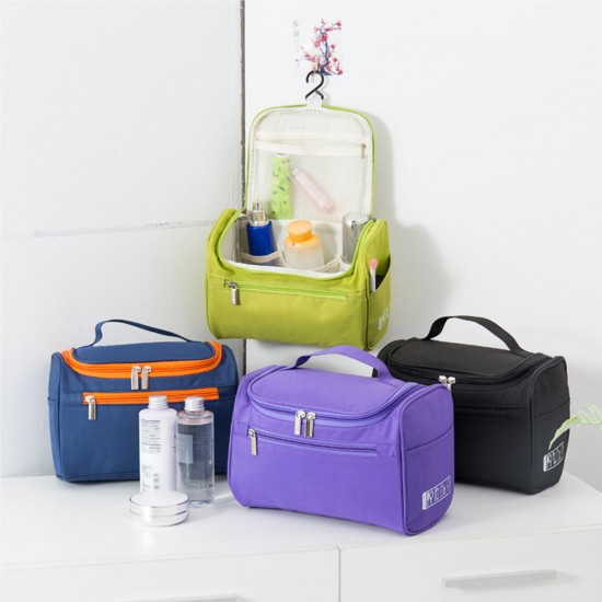 Travel Toiletry Bag Hanging Makeup Large Kit Folding Organizer Waterproof Hook
