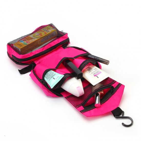 Waterproof Portable Makeup Travel Toiletry Organizer Hanging Wash Cosmetic Bag