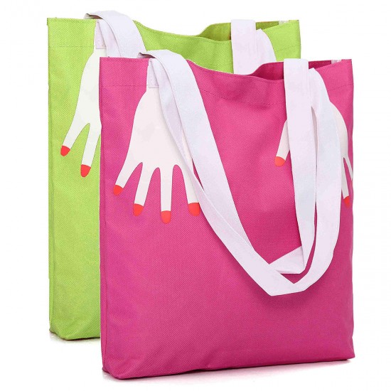 Women Large Totes canvas Handbag Multi Palm Preppy Style Shoulder Messenger Bag