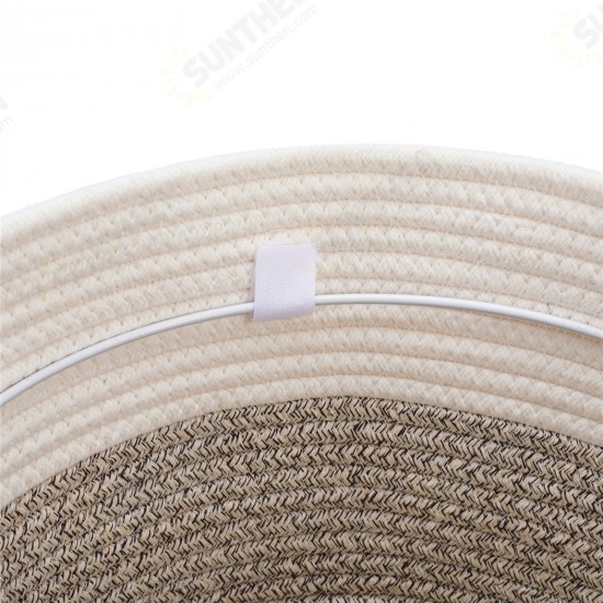 3PCS Cotton Rope Woven Basket Bathroom Laundry Basket Dirty Clothe Container USA