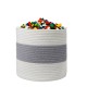 Cotton Woven Storage Basket Flower Plant Pot Vase Household Goods Organizer Bag