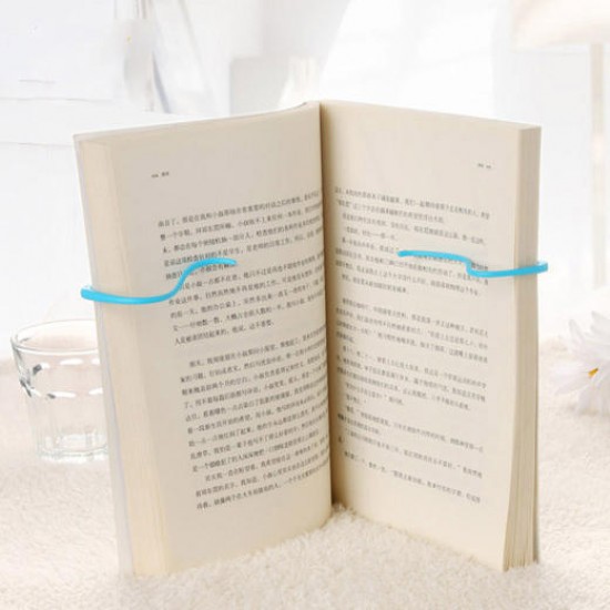 Creative Hands Book Page Holder Adjustable Bookmark for Reading Portable & Foldable