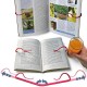 Creative Hands Book Page Holder Adjustable Bookmark for Reading Portable & Foldable