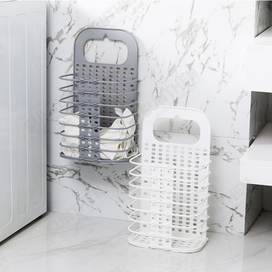 Home Bathroom Toilet Laundry Basket Foldable Laundry Basket Toy Storage Baskets