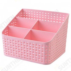Imitation Rattan Colorful Multifunctional Cosmetics Remote Control Desktop Storage Basket Imitation Rattan Colorful Multifunctional Cosmetics Remote Control Desktop Storage Basket