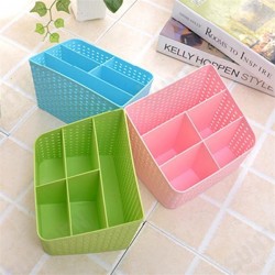 Imitation Rattan Colorful Multifunctional Cosmetics Remote Control Desktop Storage Basket Imitation Rattan Colorful Multifunctional Cosmetics Remote Control Desktop Storage Basket