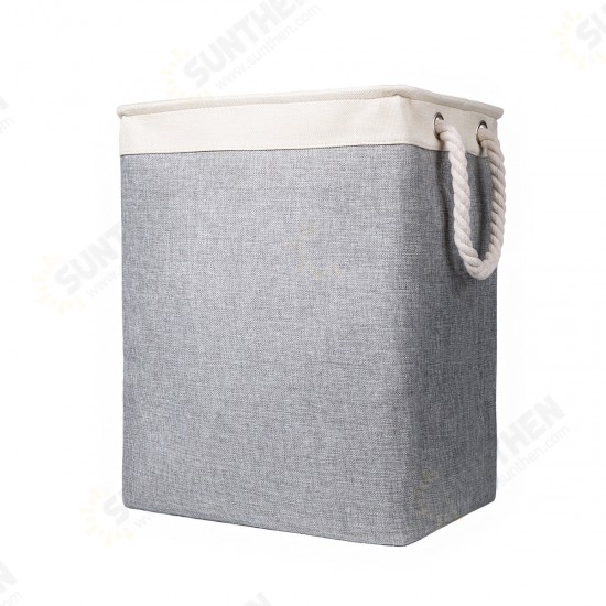 Laundry Baskets with Handles Collapsible Linen Hampers Bedroom Foldable Storage Laundry Hamper for Toys Clothing Organization